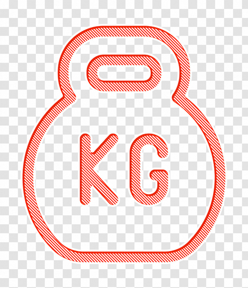 Fitness Icon Weight Icon Kettlebell Icon Transparent PNG
