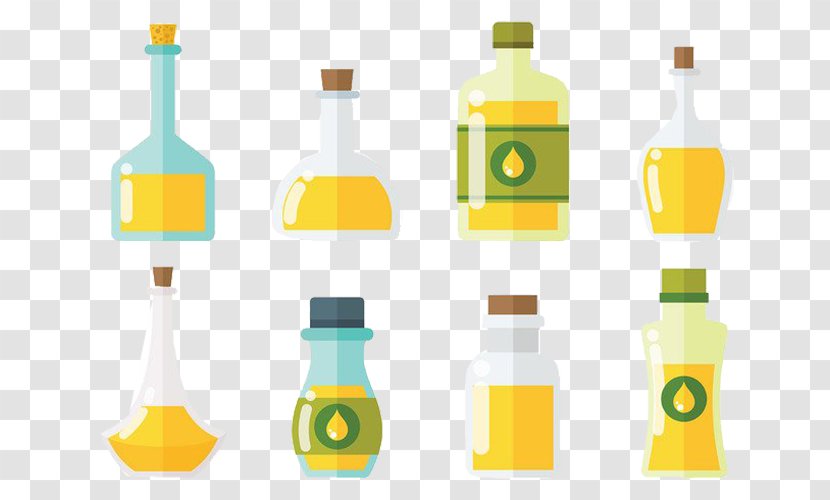 Orange Juice Glass Bottle Oil - Cooking - Beverage Bottles Transparent PNG