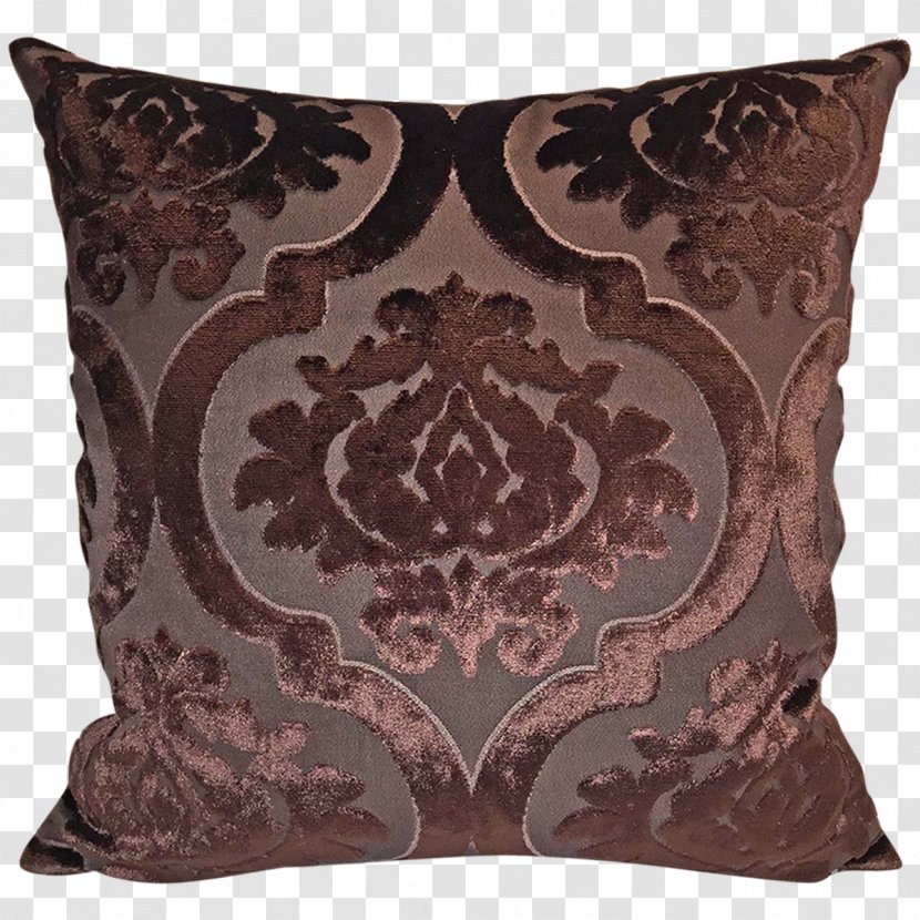 Cushion Throw Pillows - Silk Damask Transparent PNG
