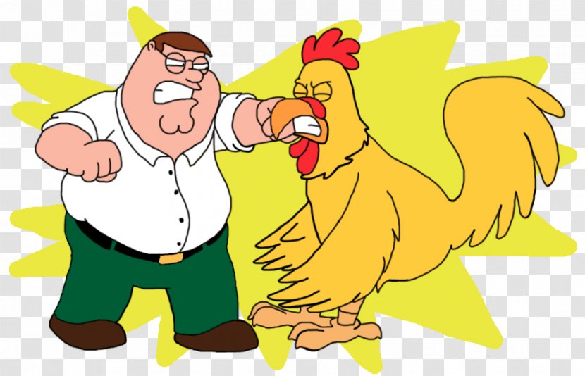 Peter Griffin Homer Simpson Ernie The Giant Chicken - Denial Of - Brian Cliparts Transparent PNG