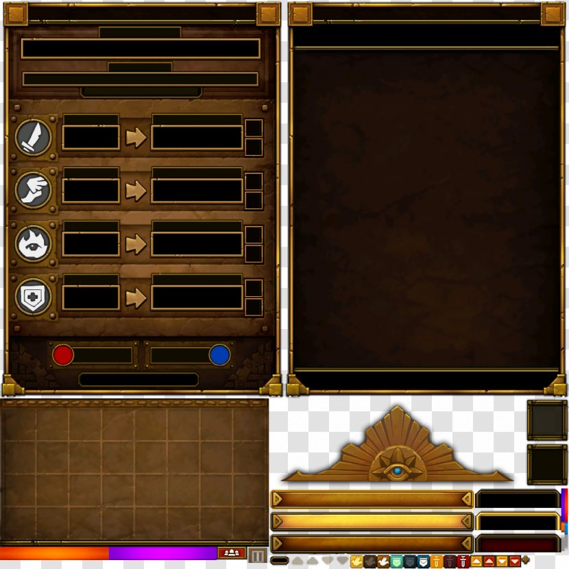 Torchlight II User Interface Game - Video Developer - UI Elements Of The GAME Transparent PNG