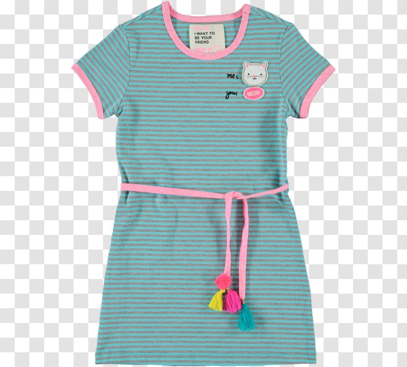 Mim-Pi Short Sleeve Dress Mim-902 Blue Long Mim-901 Mim Pi Girls' With Ruffles - Cartoon Transparent PNG