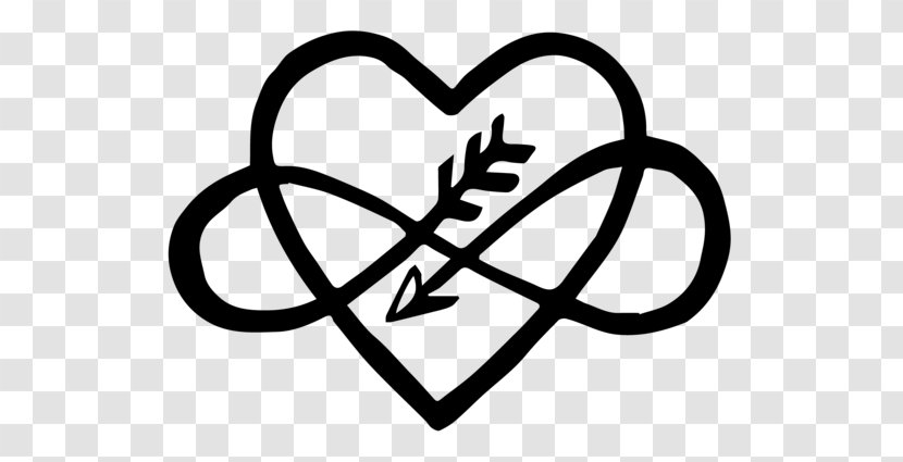 Infinity Symbol Heart Tattoo Clip Art Transparent PNG