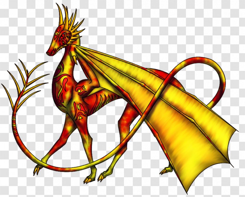 Dragon Line Clip Art - Fictional Character Transparent PNG