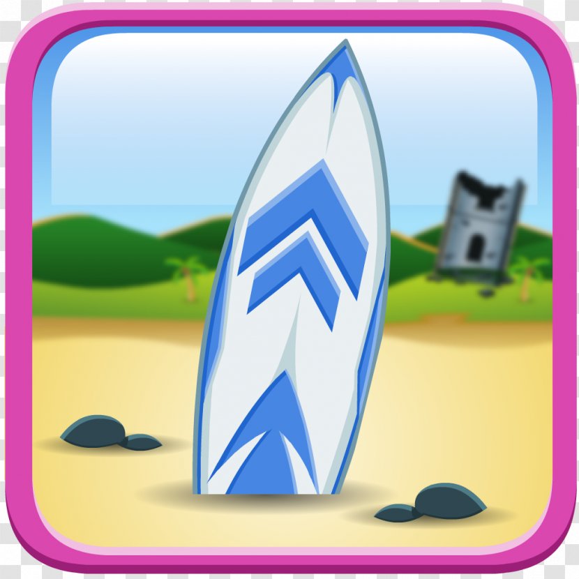 Surfboard Wind Wave Surfing Beach Sea - Surf Board Transparent PNG