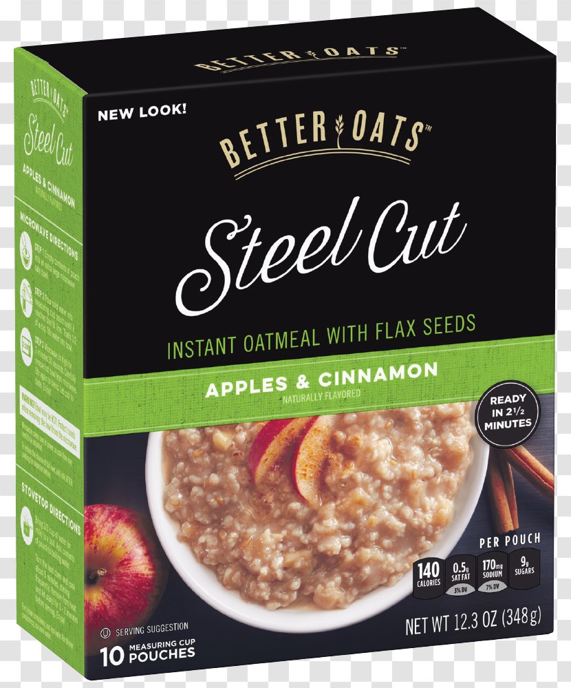 Quaker Instant Oatmeal Breakfast Cereal Raisin Cookies Steel-cut Oats - Superfood - Apple Transparent PNG