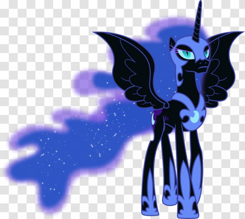 Princess Luna Pony Nightmare DeviantArt - Friendship Is Magic Part 1 - Serious Transparent PNG