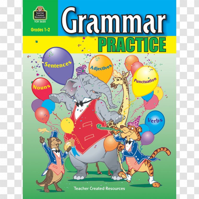 Big Grammar Book: 101 Worksheets For English Lessons Practice Grades 1-2 Writers Choice And Composition - Book Transparent PNG