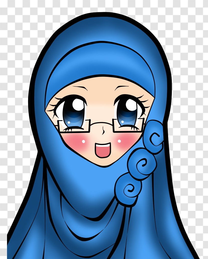 Muslim Husband Islam Emoji Hijab - Frame Transparent PNG