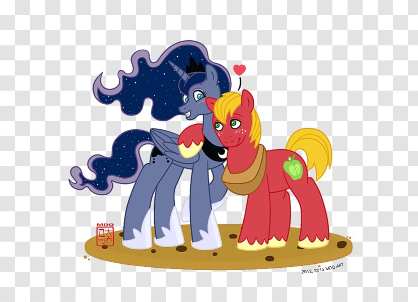 Pony Big McIntosh Princess Luna Horse - Cutie Mark Crusaders Transparent PNG