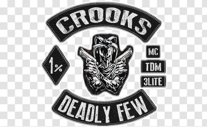 Outlaw Motorcycle Club Embroidered Patch Rocker - Florida Transparent PNG