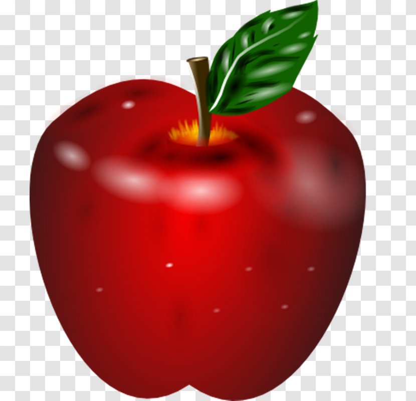 Apple Download Clip Art - Acerola Transparent PNG