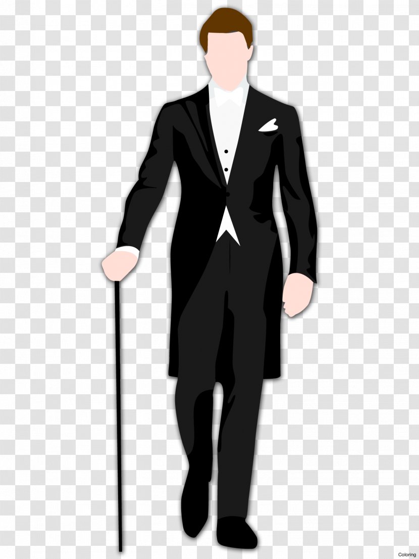 Formal Wear Tuxedo Suit Clothing Prom - Cravate - Attire Transparent PNG