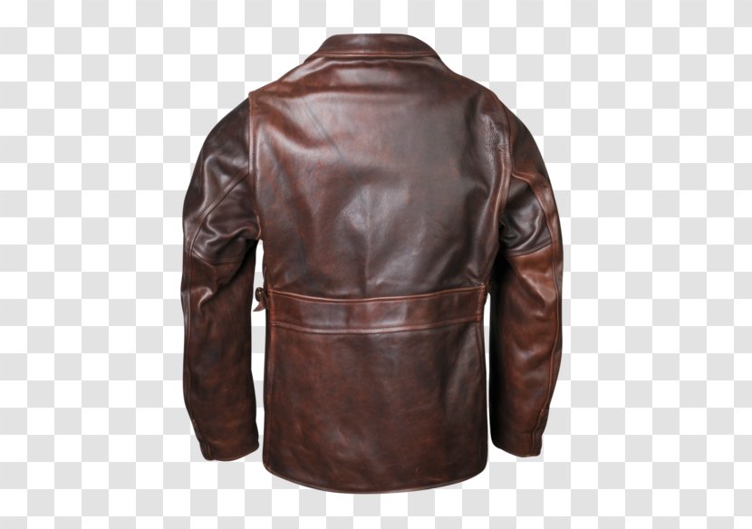Leather Jacket Aero Clothing Ltd Horween Company - Windbreaker Transparent PNG