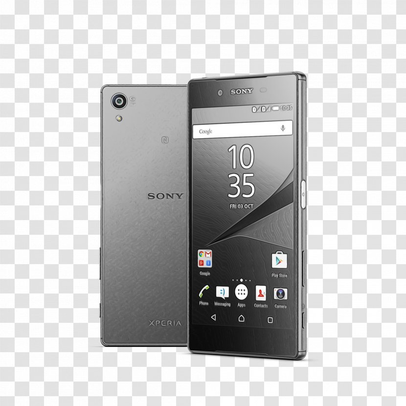 Phone Cartoon - Sony Xperia Z5 Premium - Metal Mobile Device Transparent PNG