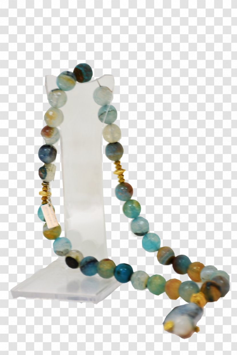 Turquoise Bead Necklace Bracelet Body Jewellery Transparent PNG