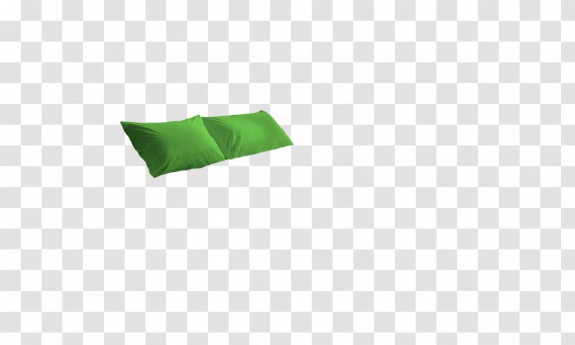 Rectangle - Green Pillow Transparent PNG