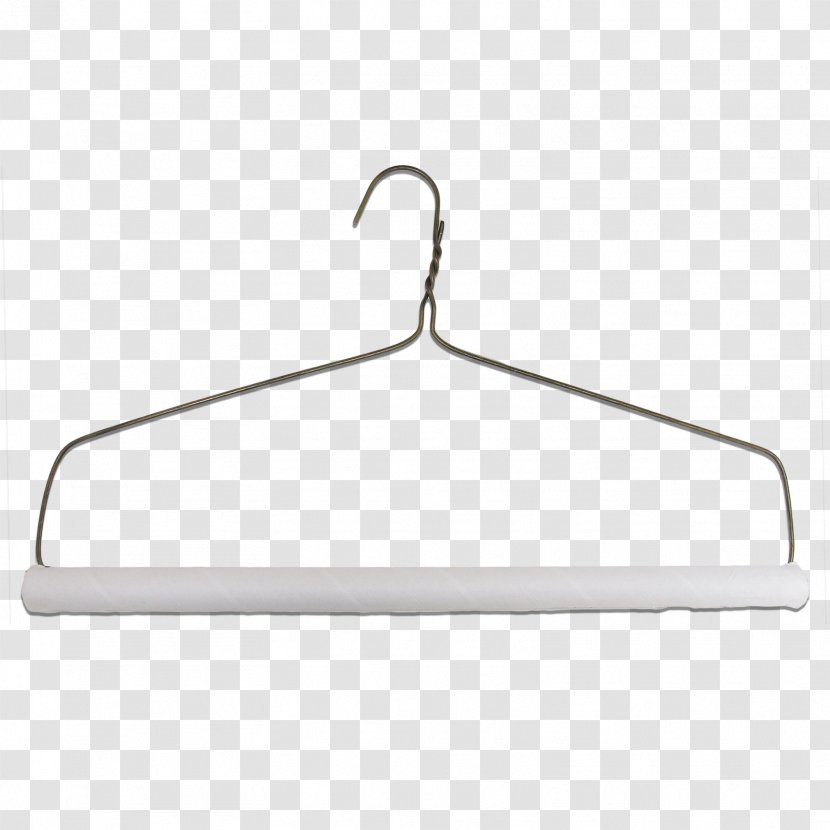 Line Angle Clothes Hanger - Clothing - Twill Transparent PNG