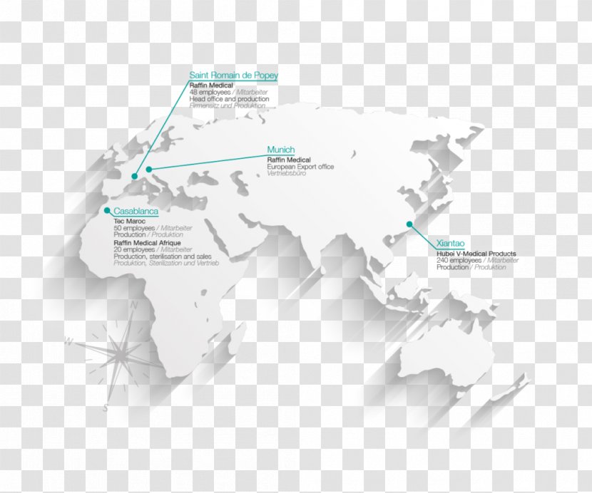 Business Raffin Medical Manufacturing Map - Servicenow Transparent PNG