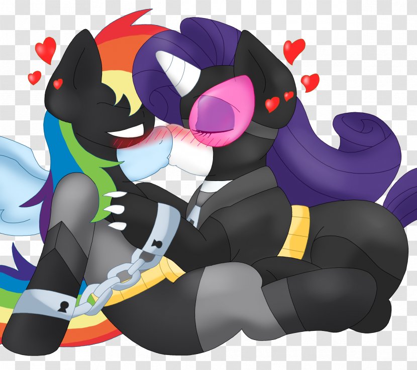 Rainbow Dash Rarity Pinkie Pie Catwoman Twilight Sparkle - Fictional Character - Handcuffs Transparent PNG
