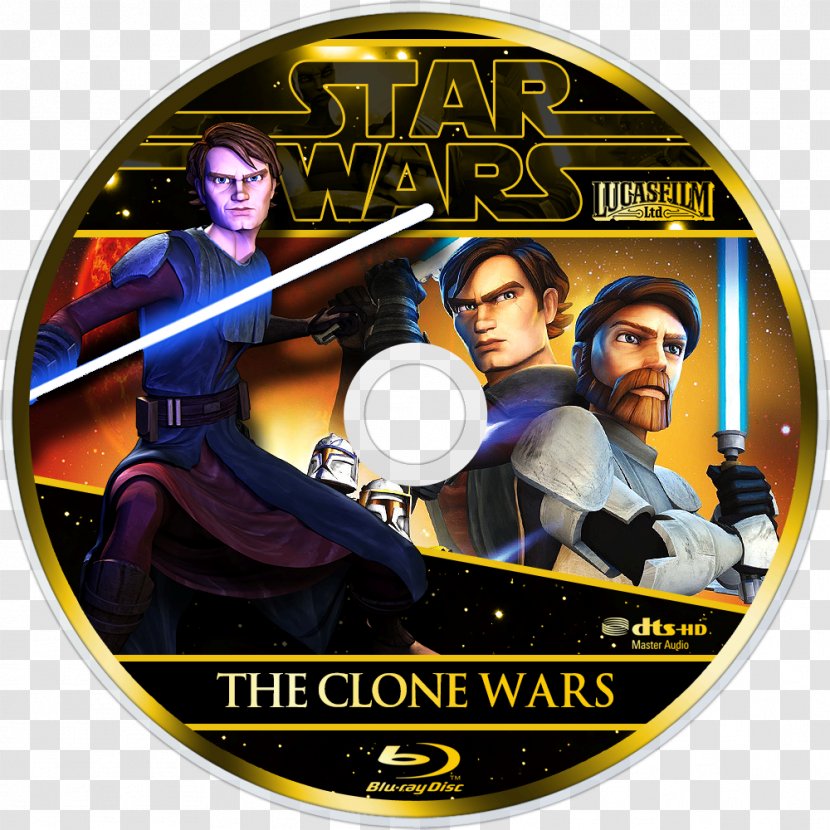 Star Wars: The Clone Wars Blu-ray Disc Harmy's Despecialized Edition - Ray Transparent PNG