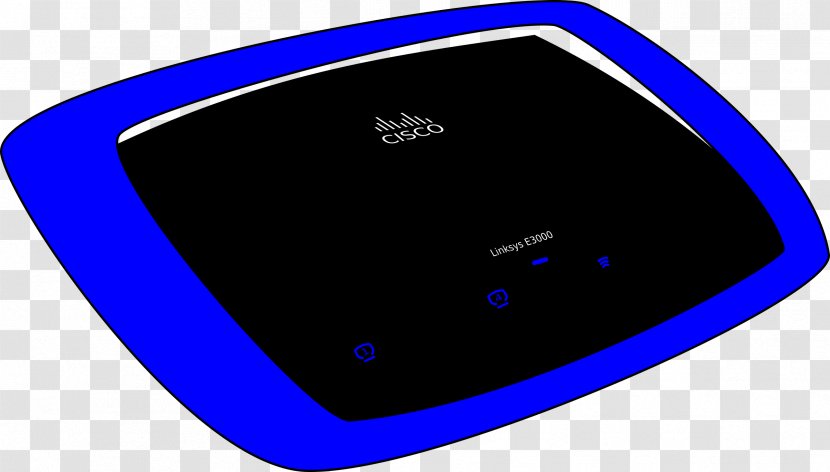 Wireless Router Cobalt Blue - Design Transparent PNG