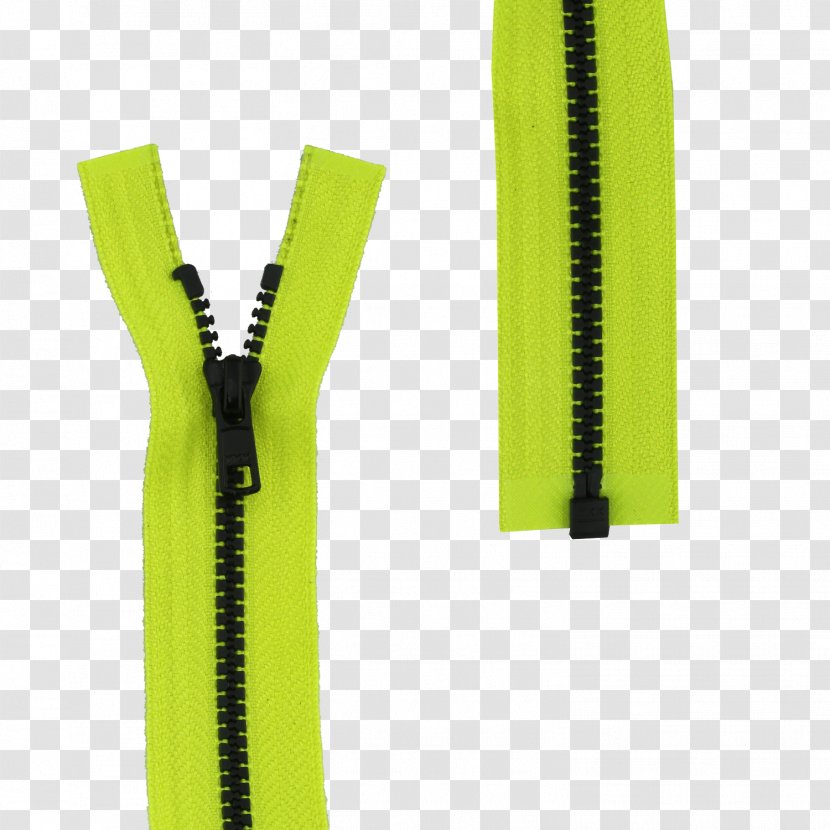 Plastic Zipper YKK Textile - Metal Transparent PNG