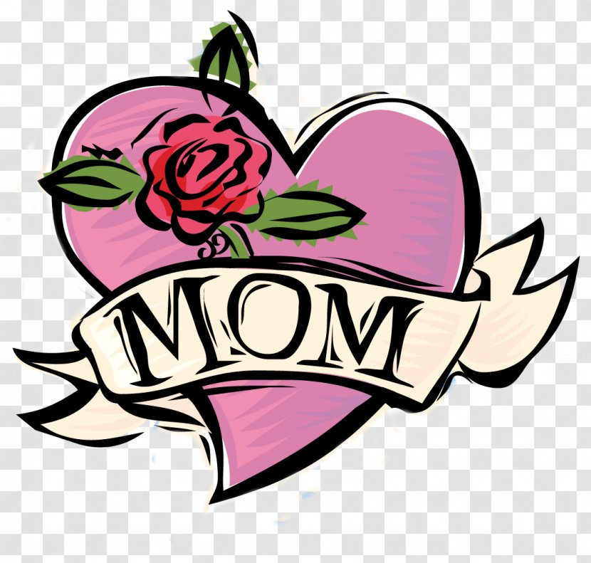 Mother's Day Gift Drawing Clip Art - Heart Transparent PNG