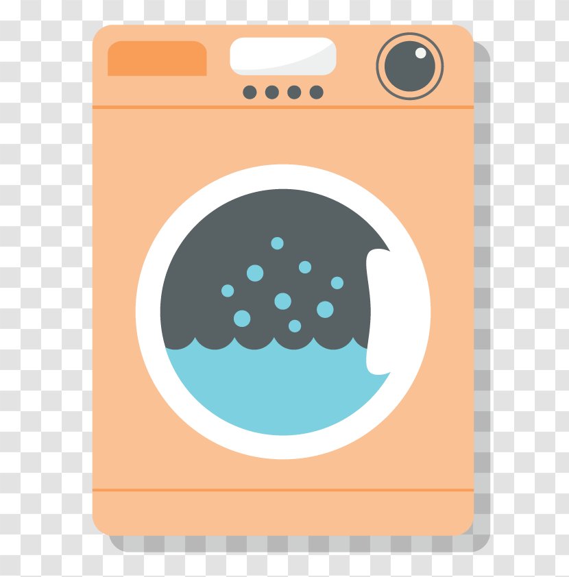 Washing Machines Flat Design Laundry Zanussi Clip Art - Soap - Maintenance Poster Transparent PNG