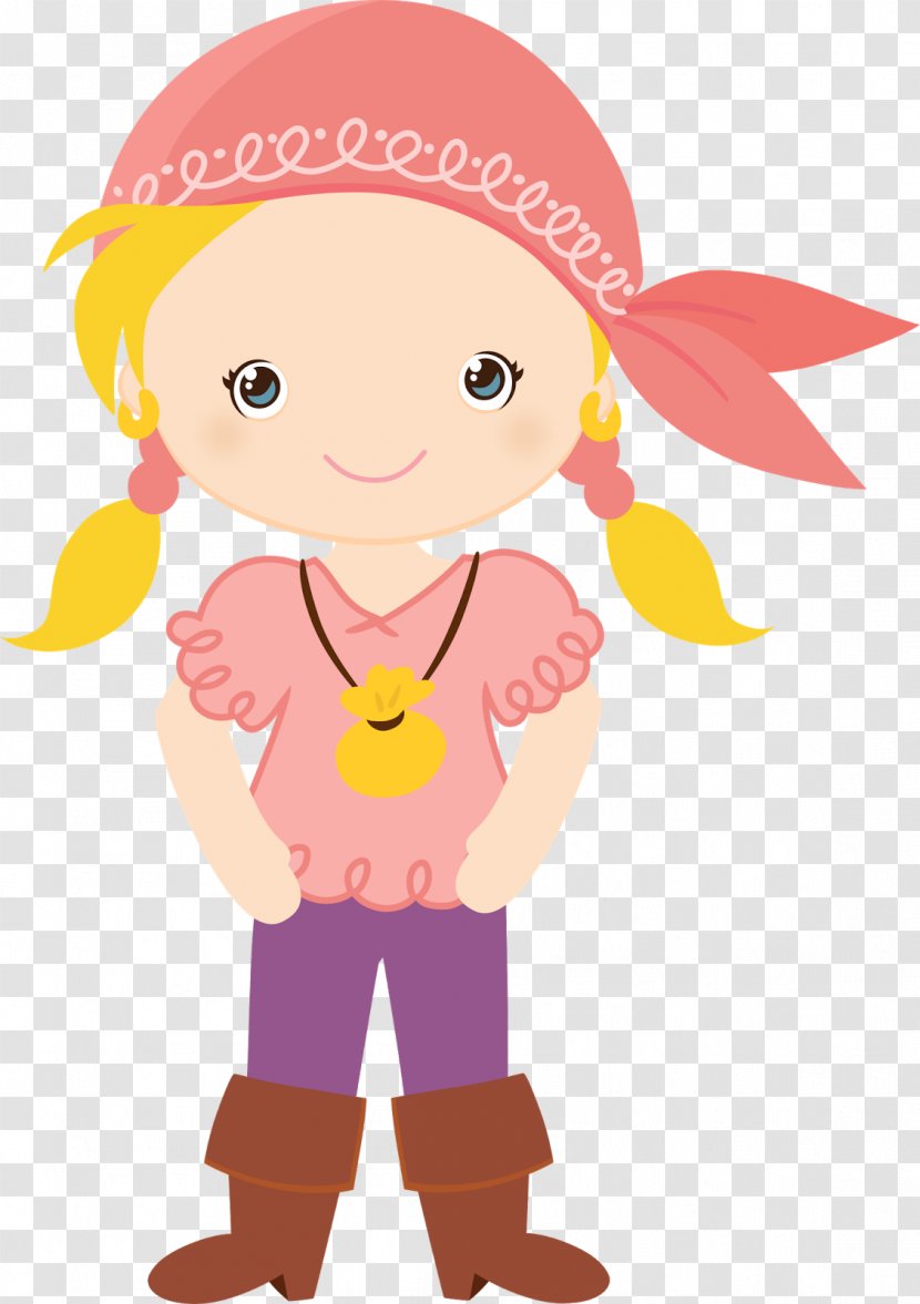 Piracy Woman Child Clip Art - Frame - Tsum Transparent PNG