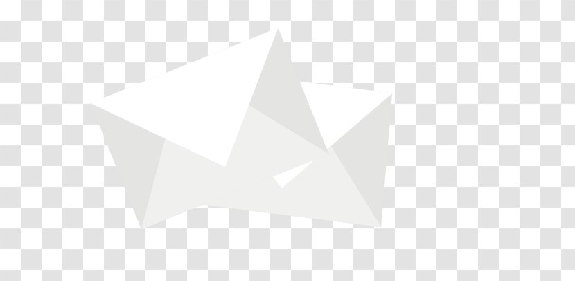 Triangle Point Brand - White - Envelope Transparent PNG