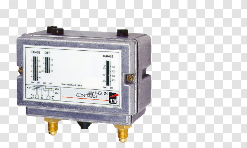Pressure Switch Johnson Controls Compressor Industry - Evaporator - Van Transparent PNG