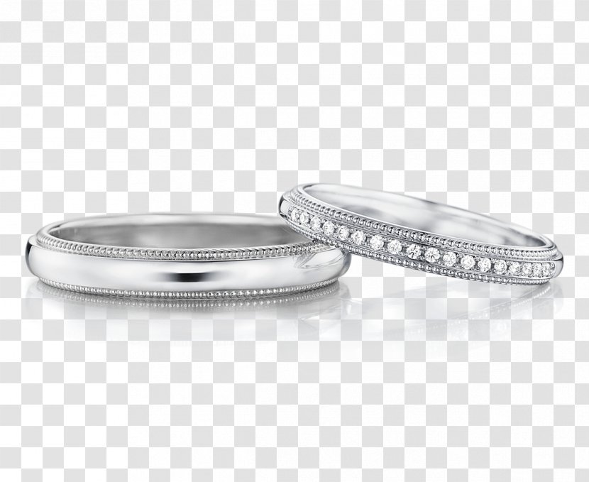 Wedding Ring Engagement Marriage - Diamond Transparent PNG