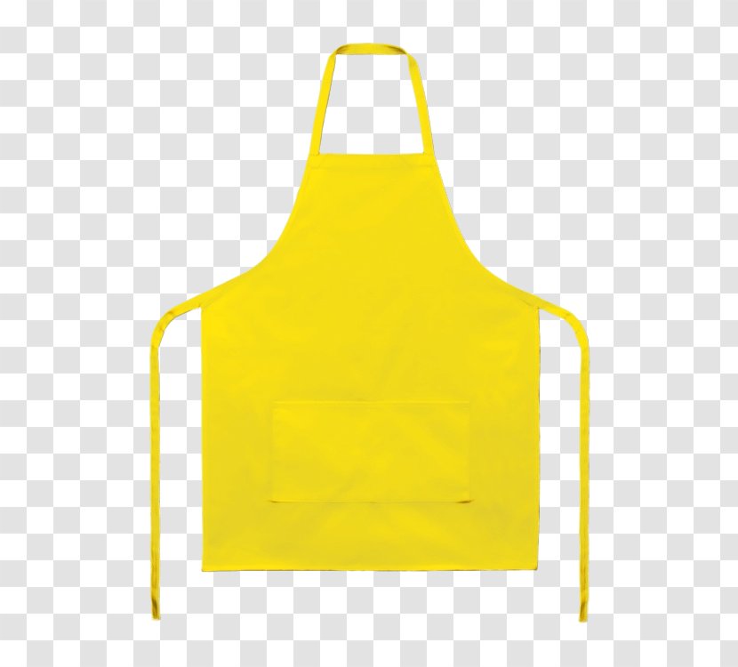 Yellow Clothing Outerwear Apron - Watercolor Transparent PNG