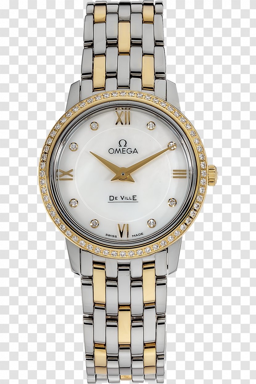 Omega Speedmaster SA Watch Quartz Clock Jewellery - Platinum Transparent PNG