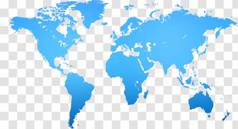 Globe World Map - Royaltyfree Transparent PNG