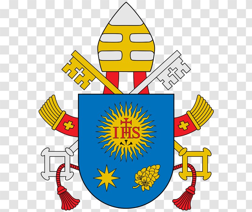 Vatican City Coat Of Arms Pope Francis Society Jesus Papal Coats - His Holiness - Symbol Transparent PNG