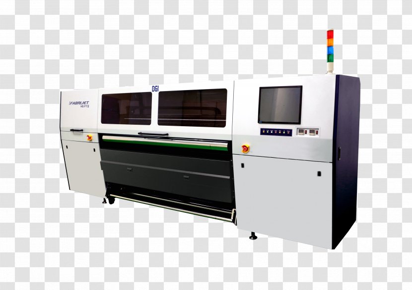 Dye-sublimation Printer Printing Textile - Digital Transparent PNG