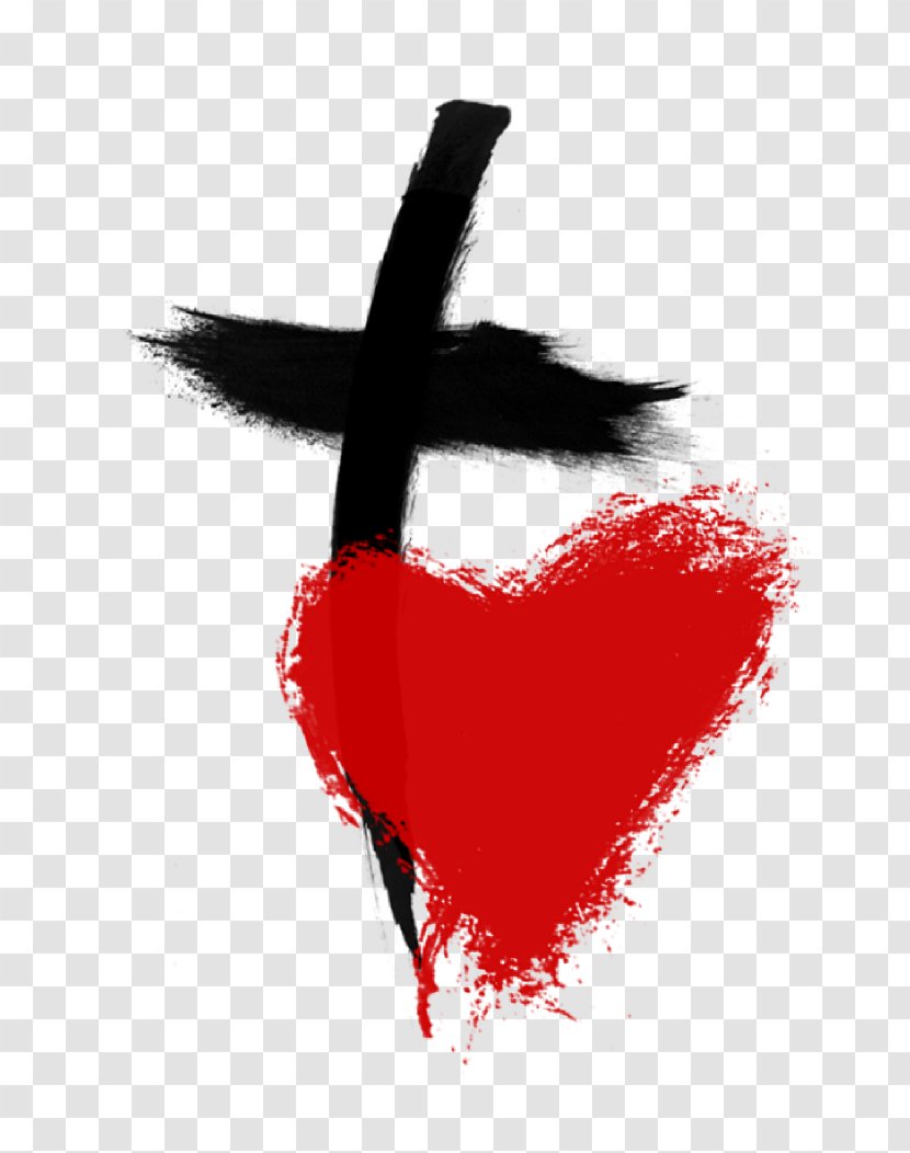 Bible God Christian Cross Love Christianity - Jesus - Human Heart Transparent PNG