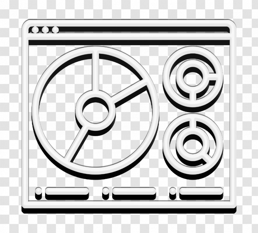 Pie Icon Dashboard Icon Website Icon Transparent PNG