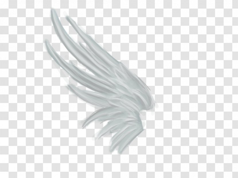 Rendering Wing White Angel - Black Transparent PNG