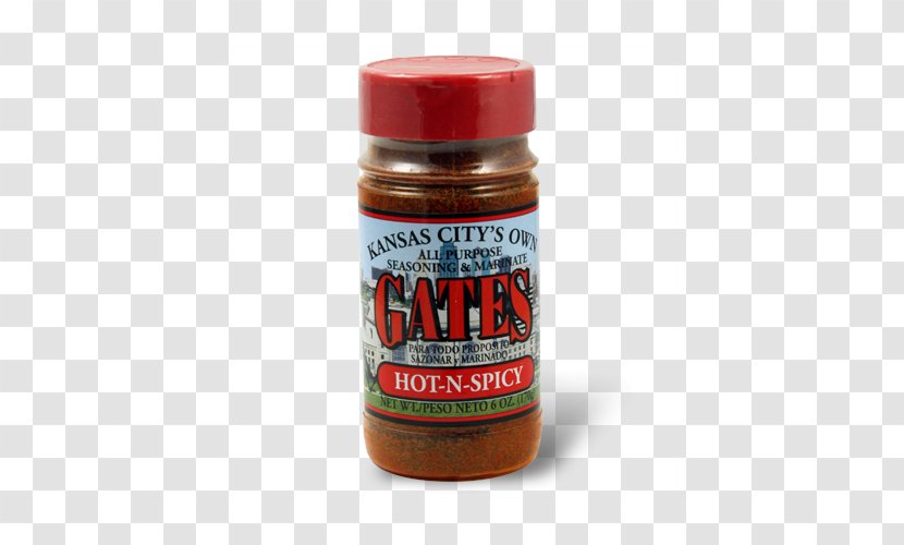 Barbecue Sauce Gates Bar-B-Q Spice Seasoning - Hot And Spicy Transparent PNG
