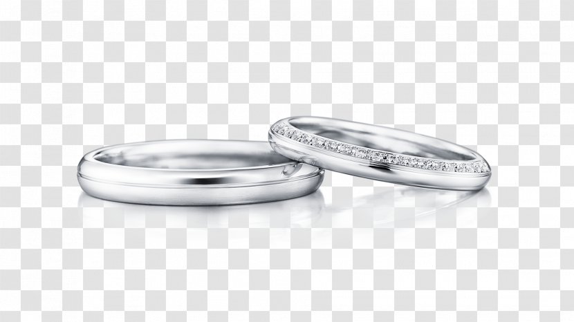 Wedding Ring Jewellery Platinum - Marriage Transparent PNG