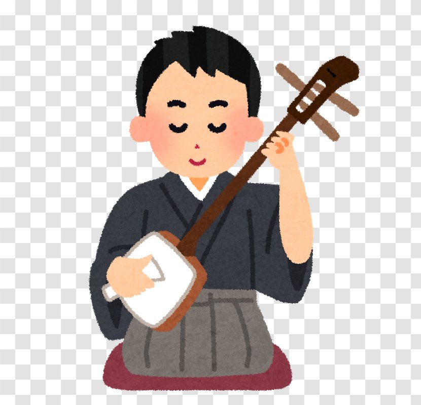 Shamisen 津軽地方 Tsugaru-jamisen Interpretació Musical Traditional Japanese Instruments - Heart - M Transparent PNG