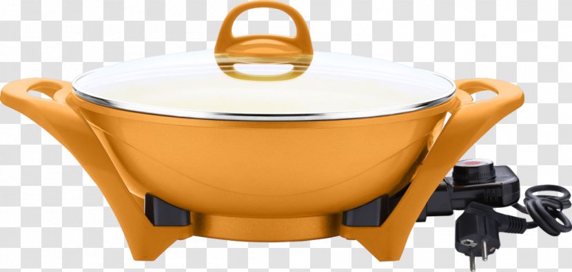 Wok Kettle Electricity Electric Heating - Cookware And Bakeware - Kitchen Appliances Transparent PNG