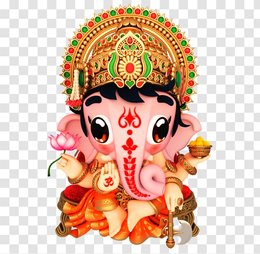 Ganesha 3D Artist India - Ganesh 3d Quilling Transparent PNG