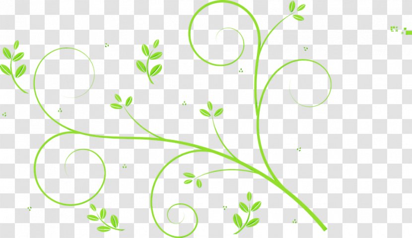 Watercolor Floral Background - Swirl Transparent - Design Plant Stem Transparent PNG