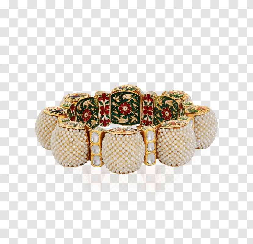 Bracelet Bangle Jewellery Kundan Gemstone - Fashion Accessory - Basra Pearls Transparent PNG