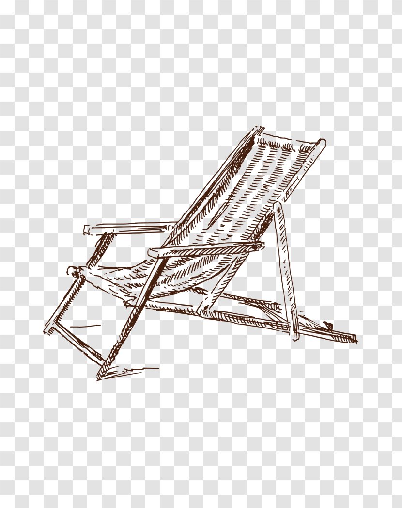 Beach Hotel Chair Image Seaside Resort - Breack Button Transparent PNG