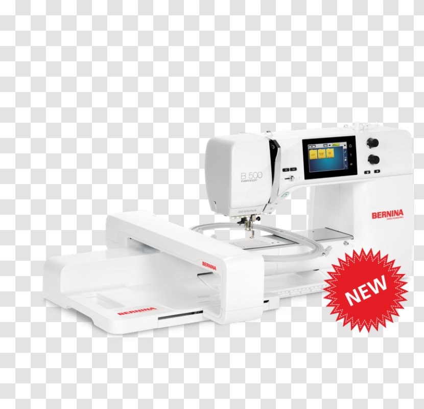 Machine Embroidery Bernina International Quilting Sewing Machines - Flower - Silhouette Transparent PNG